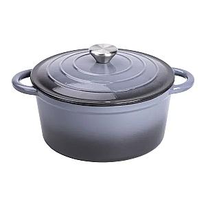 Набір посуду для приготування чавунний 2/3/4/1 л, сірий