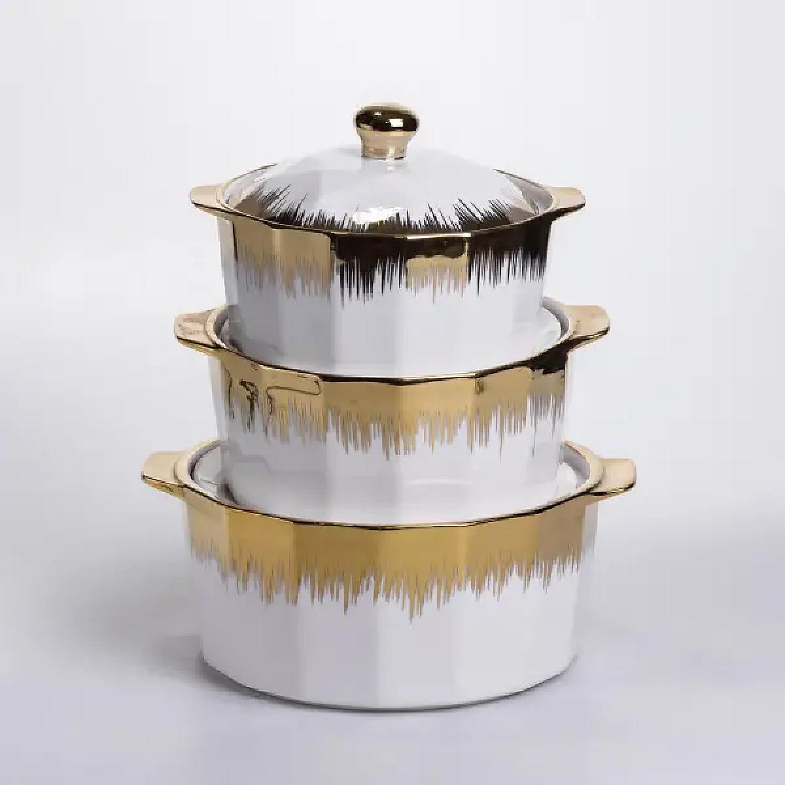 Набір супниць порцелянових 1,5/2/3 л