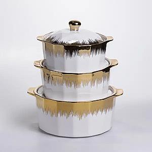 Набір супниць порцелянових 1,5/2/3 л