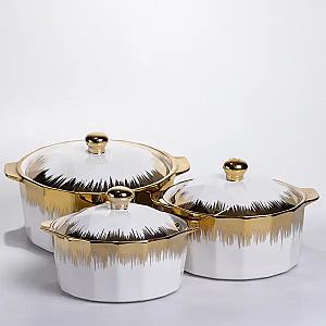 Набір супниць порцелянових 1,5/2/3 л