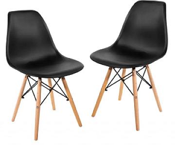 Стілець Bonro В-173 FULL KD чорний (2 шт)