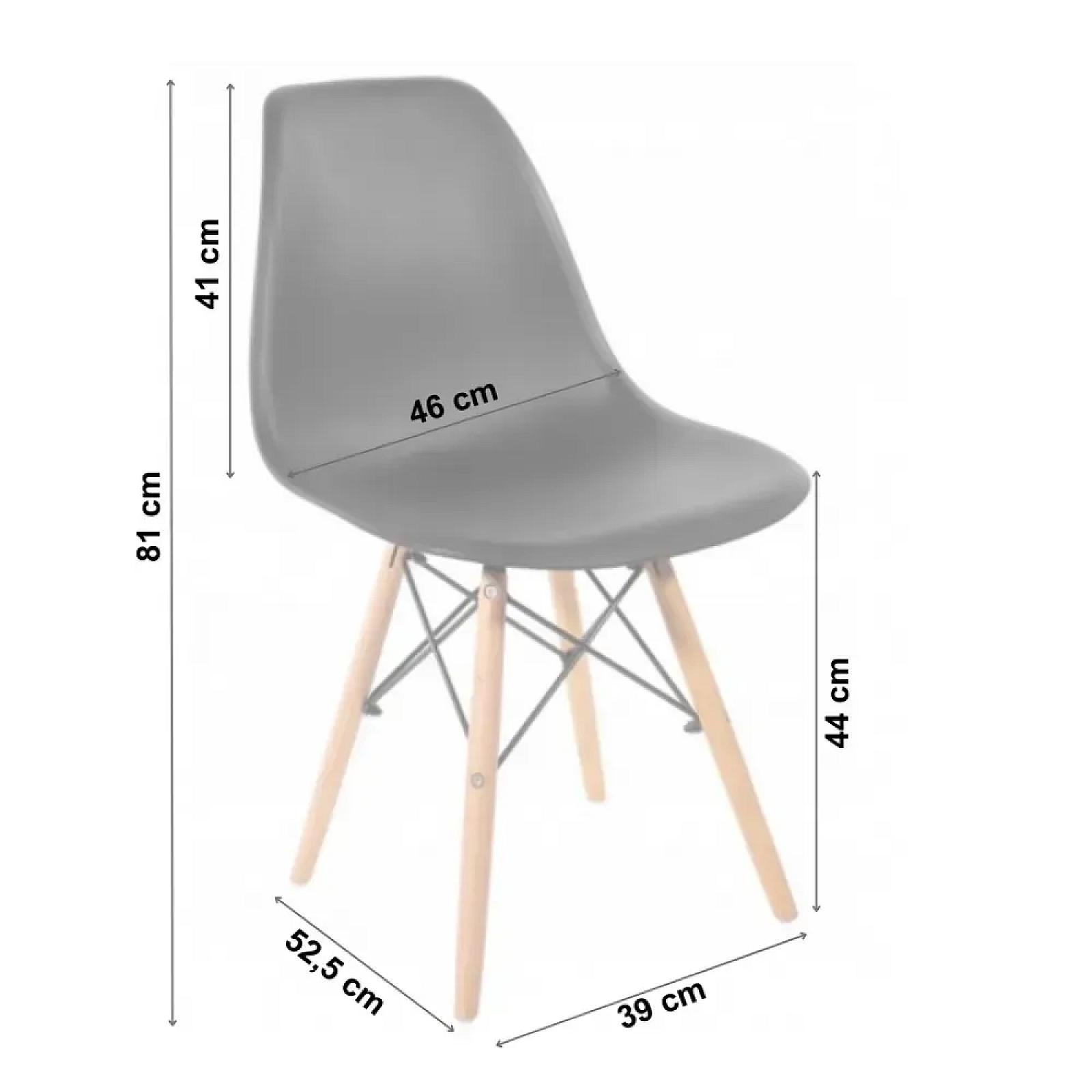 Стілець Bonro В-173 FULL KD чорний (2 шт)
