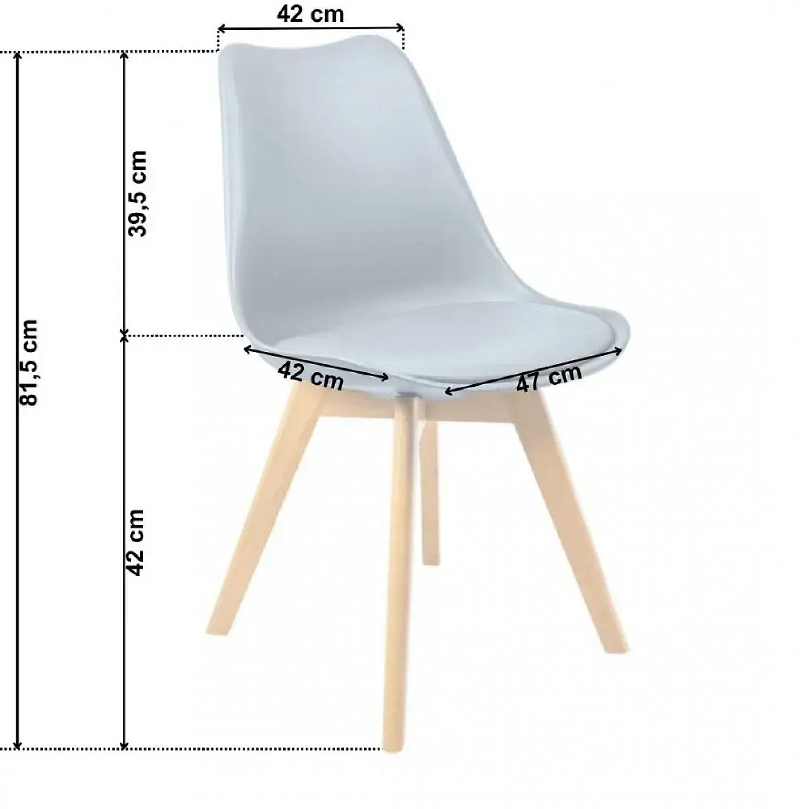 Стілець Bonro B-487 сірий 9U