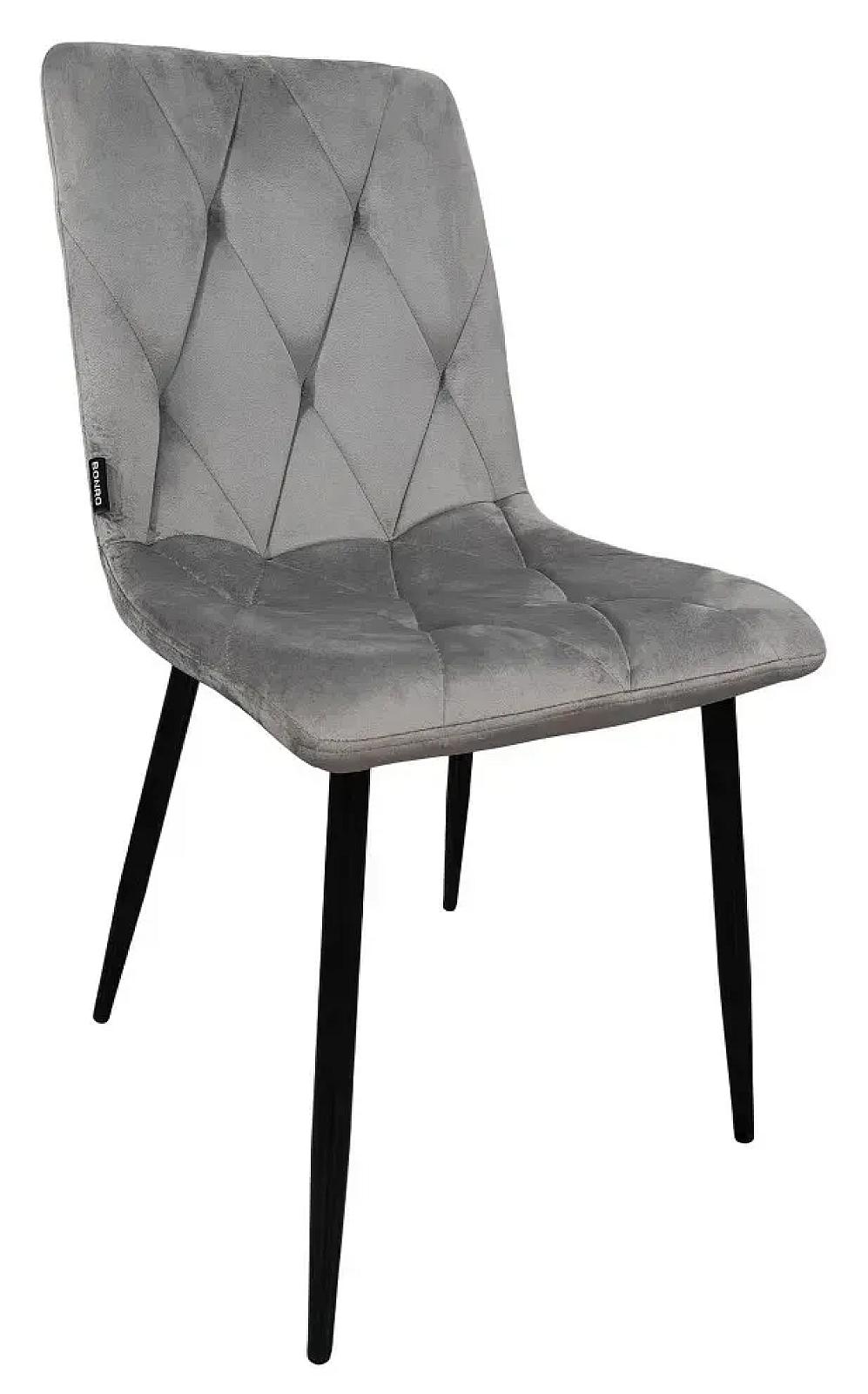 Крісло стілець для кухні вітальні барів Bonro B-421 сіре