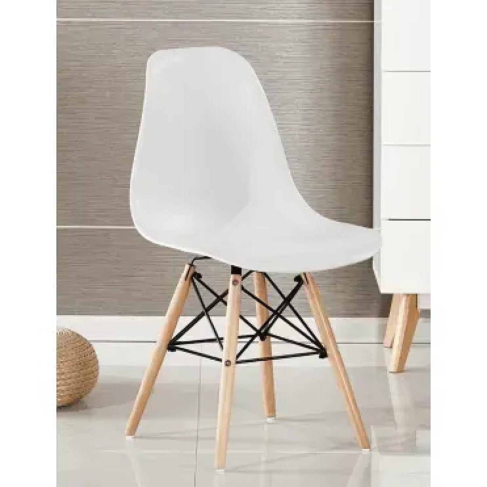 Стілець Bonro В-173 FULL KD білий