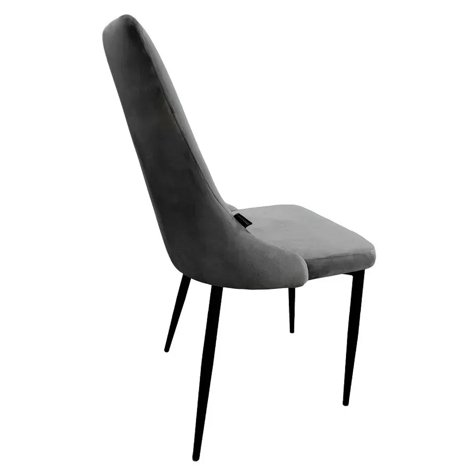 Стілець крісло для кухні, вітальні, кафе Bonro B-426 сіре