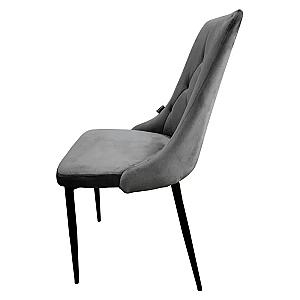 Стілець крісло для кухні, вітальні, кафе Bonro B-426 сіре