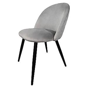 Стілець крісло для кухні, вітальні, кафе Bonro B-659 сіре