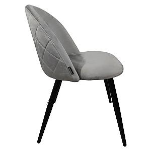 Стілець крісло для кухні, вітальні, кафе Bonro B-659 сіре