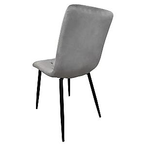 Крісло стілець для кухні вітальні барів Bonro B-423 сіре