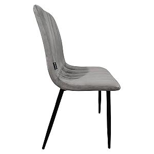 Крісло стілець для кухні вітальні барів Bonro B-423 сіре