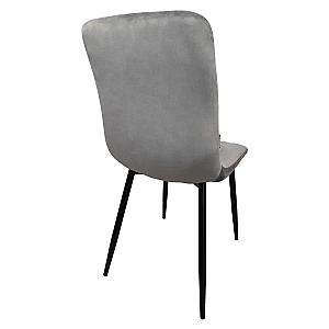 Крісло стілець для кухні вітальні барів Bonro B-423 сіре