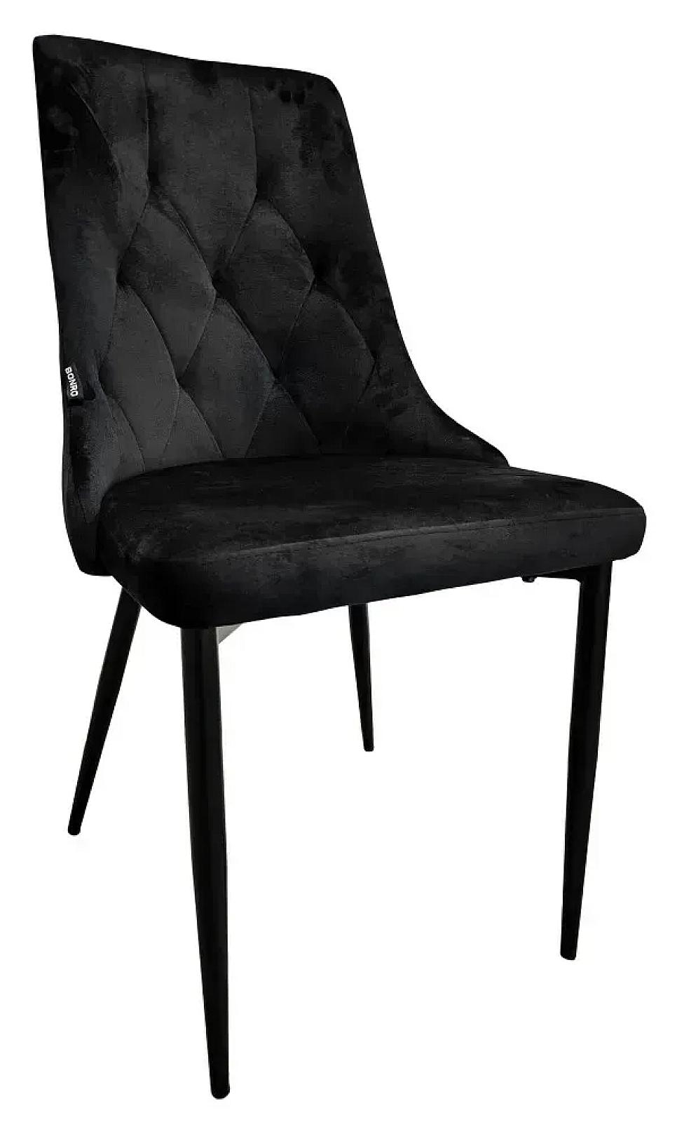 Стілець крісло для кухні, вітальні, кафе Bonro B-426 чорне