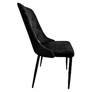 Стілець крісло для кухні, вітальні, кафе Bonro B-426 чорне