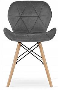 Крісло Bonro B-531 велюр сіре