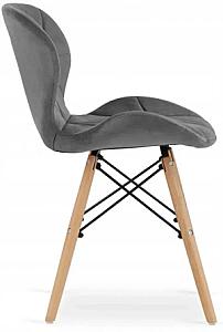 Крісло Bonro B-531 велюр сіре