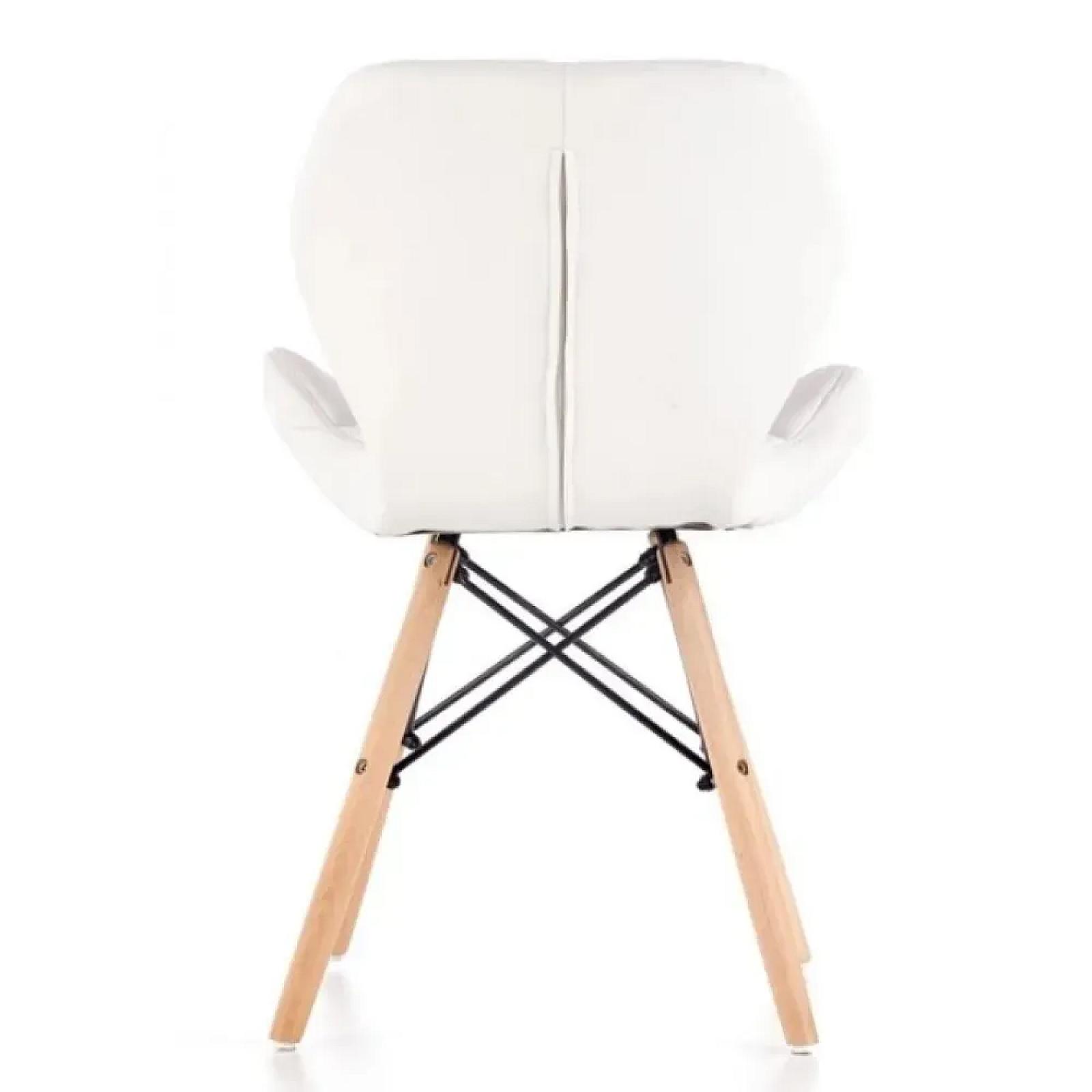 Крісло Bonro B-531 екошкіра біле