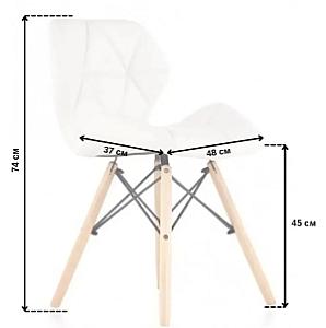 Крісло Bonro B-531 екошкіра біле