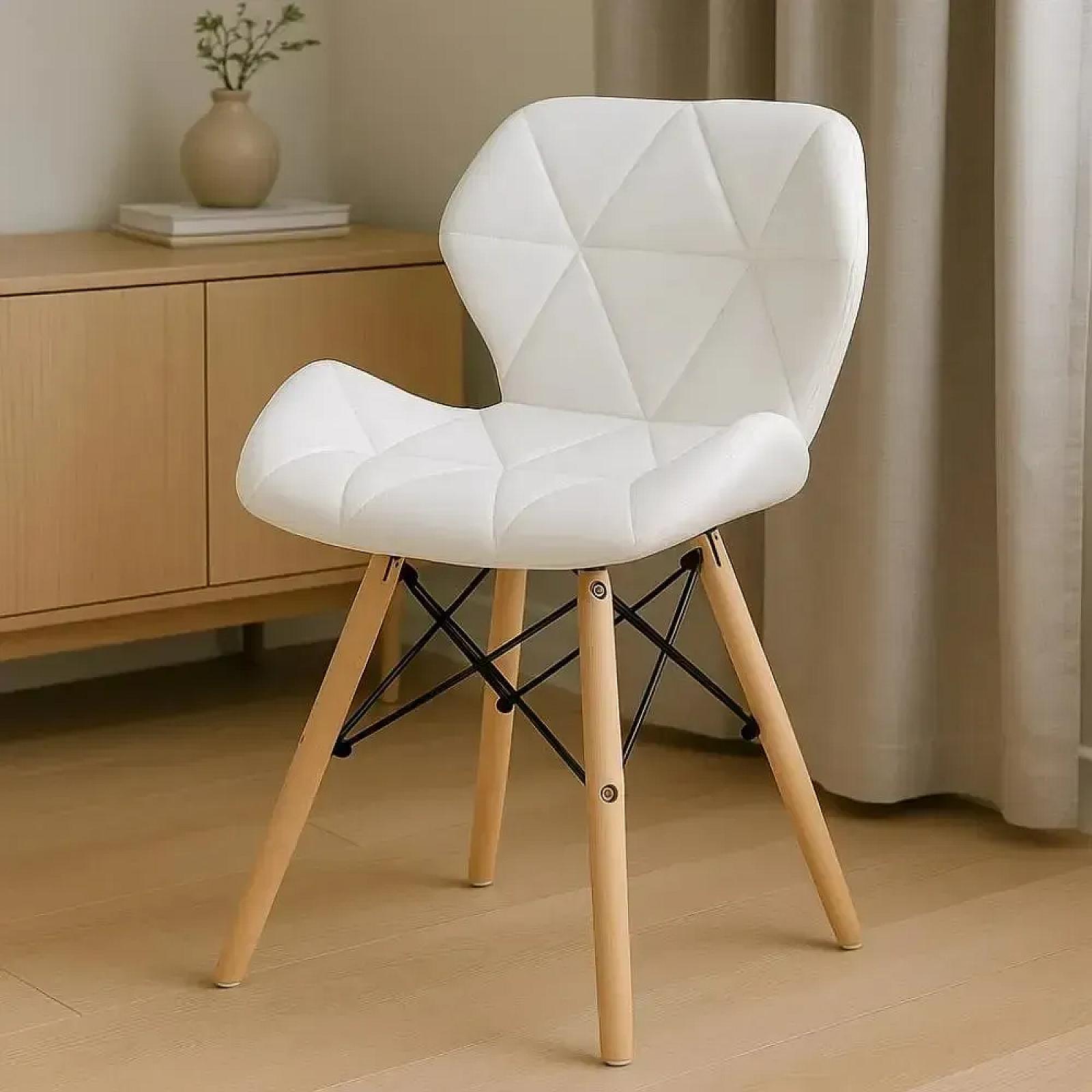 Крісло Bonro B-531 екошкіра біле