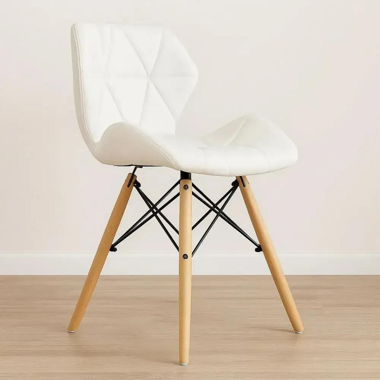 Крісло Bonro B-531 екошкіра біле