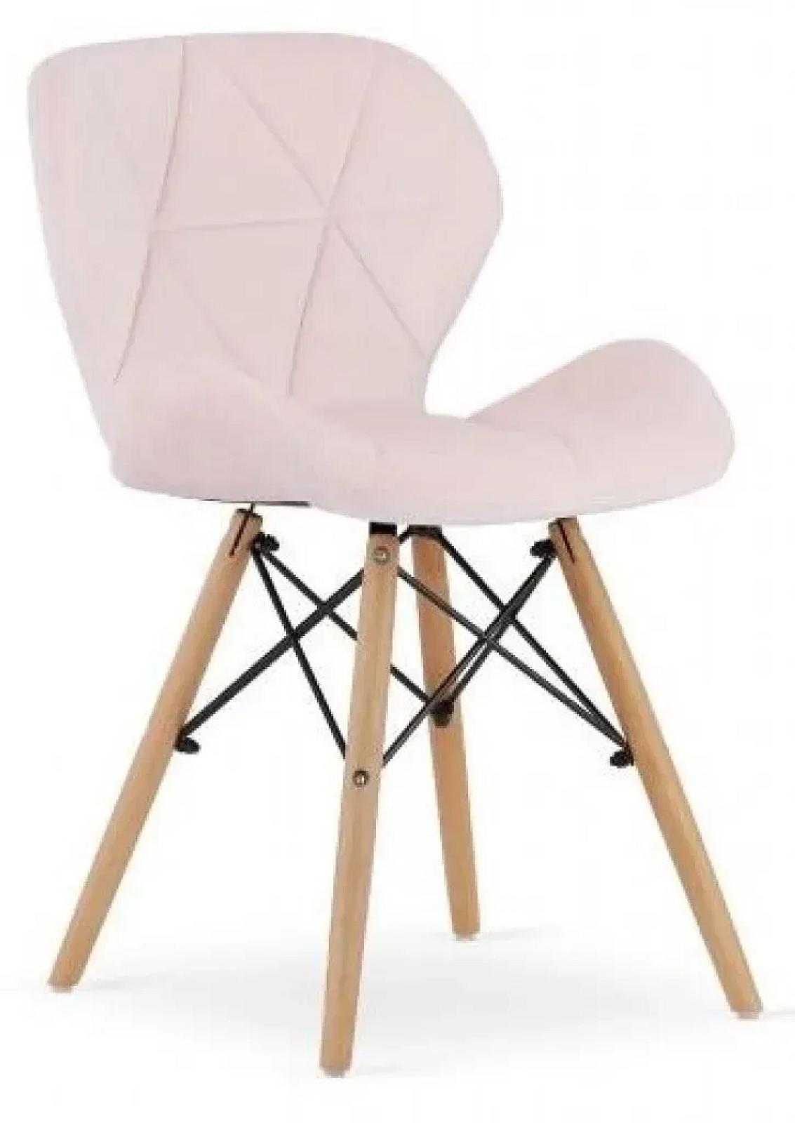 Крісло Bonro B-531 велюр рожеве