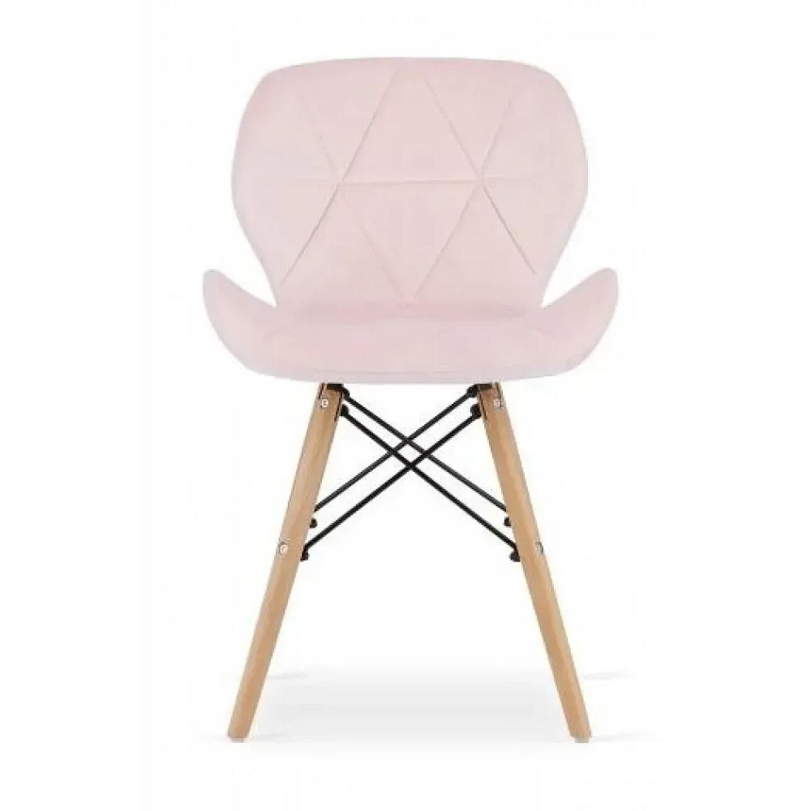 Крісло Bonro B-531 велюр рожеве