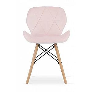 Крісло Bonro B-531 велюр рожеве