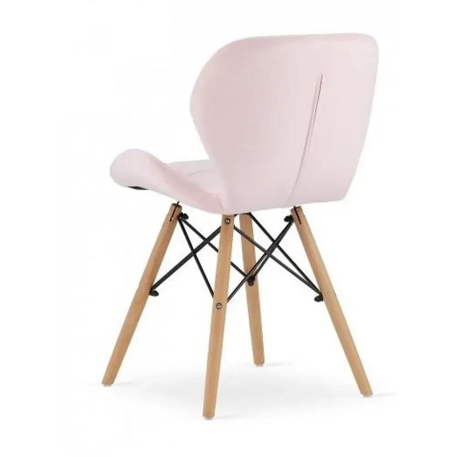 Крісло Bonro B-531 велюр рожеве