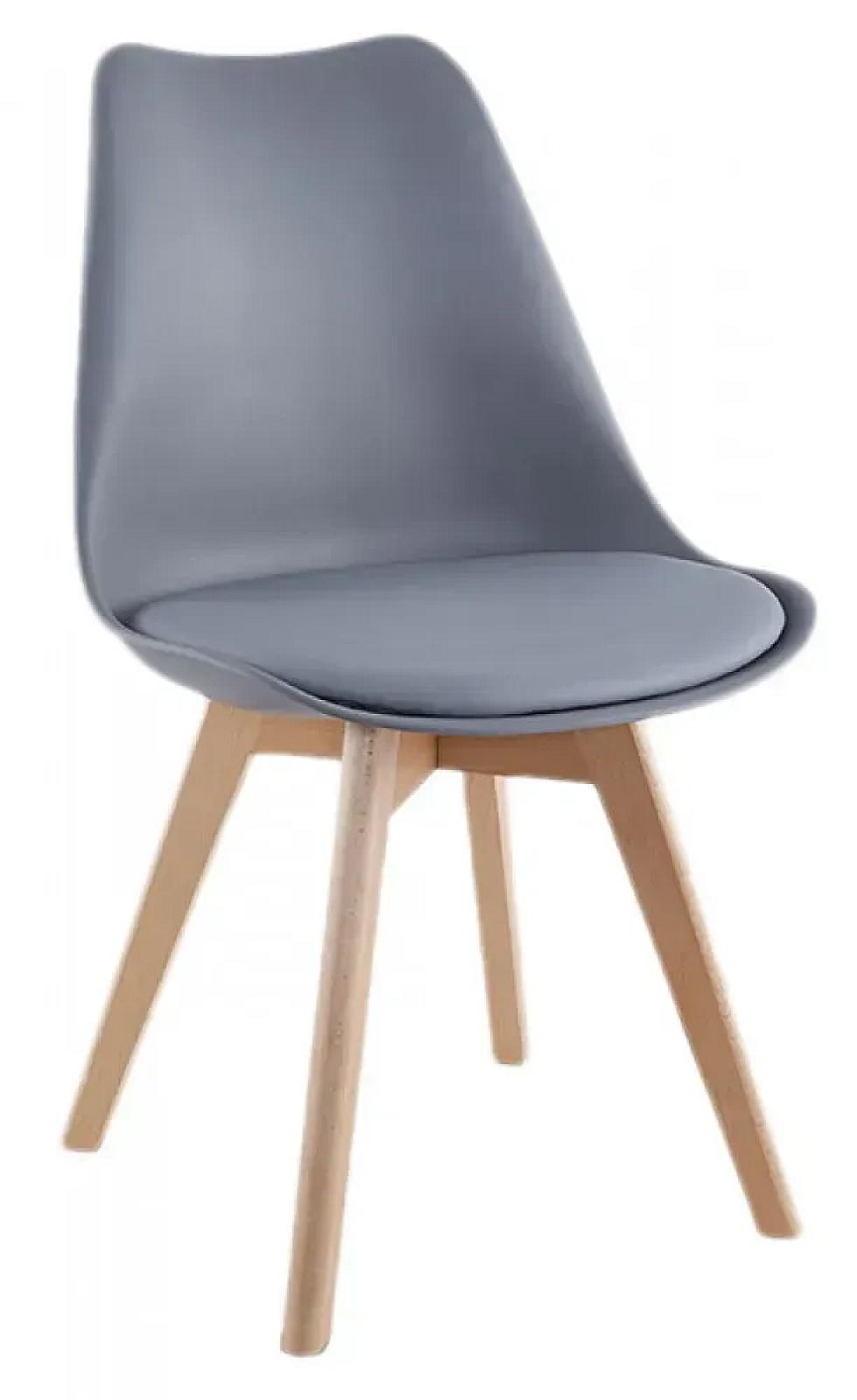 Крісло для кухні на ніжках Bonro BN-487 сіре