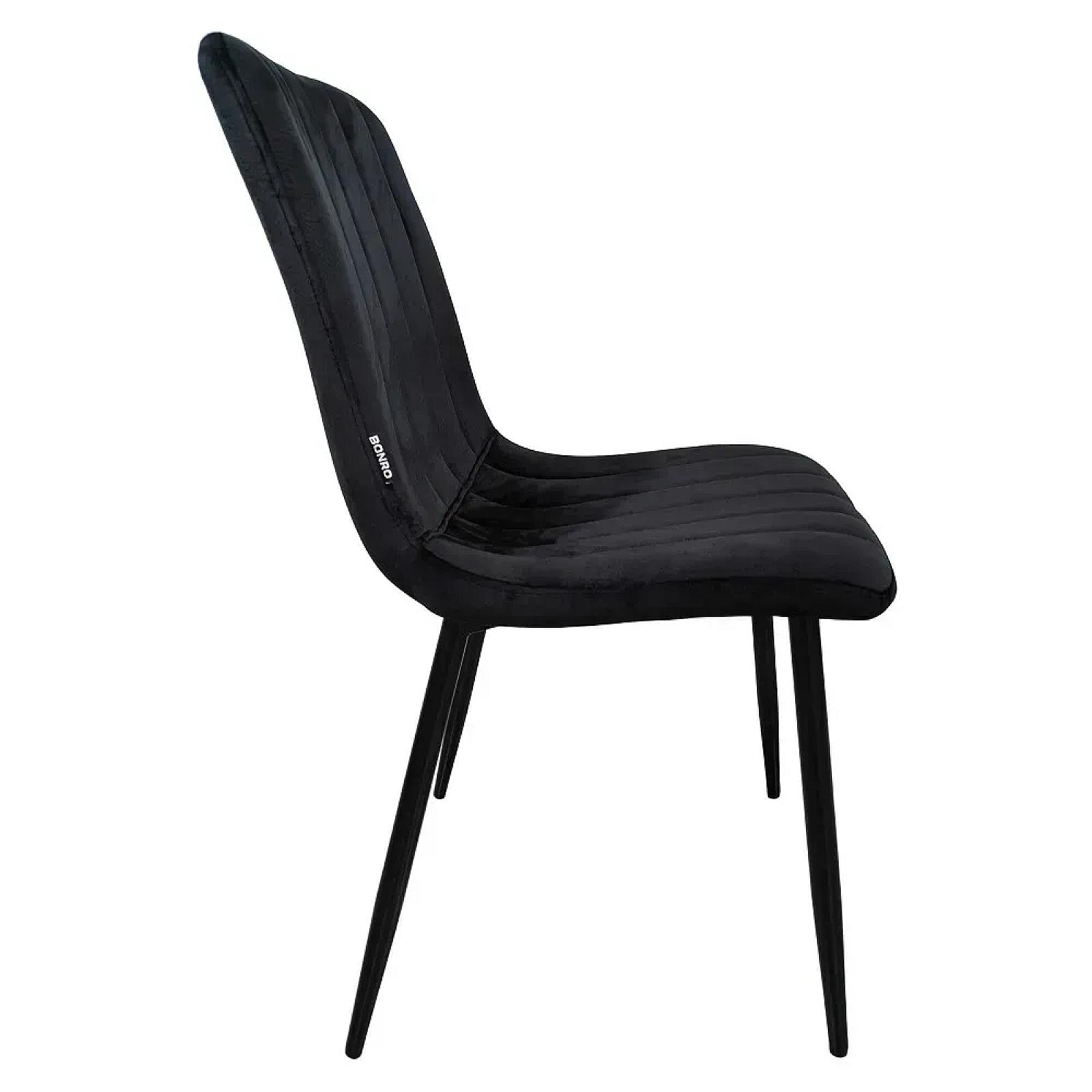 Крісло стілець для кухні вітальні барів Bonro B-423 чорне