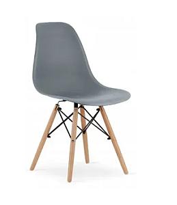 Стілець для кухні на ніжках Bonro ВN-173 FULL KD сірий