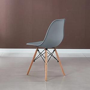 Стілець для кухні на ніжках Bonro ВN-173 FULL KD сірий