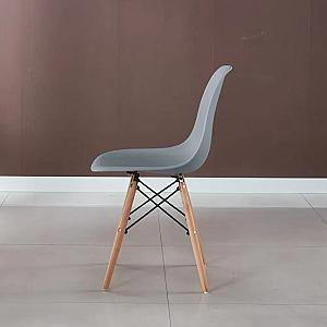 Стілець для кухні на ніжках Bonro ВN-173 FULL KD сірий