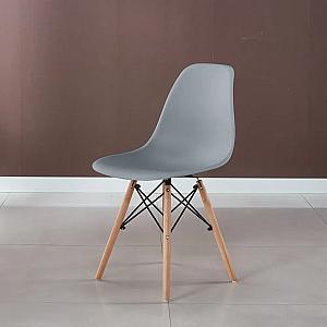 Стілець для кухні на ніжках Bonro ВN-173 FULL KD сірий