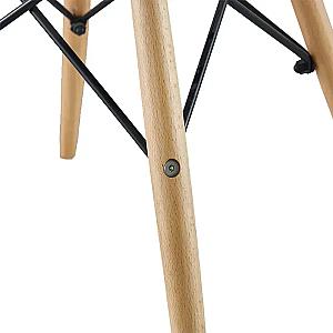 Стілець для кухні на ніжках Bonro ВN-173 FULL KD сірий