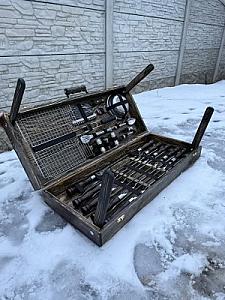 Дерев'яний кейс "МАСИВ": набір шампурів