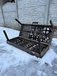 Дерев'яний кейс "МАСИВ": набір шампурів