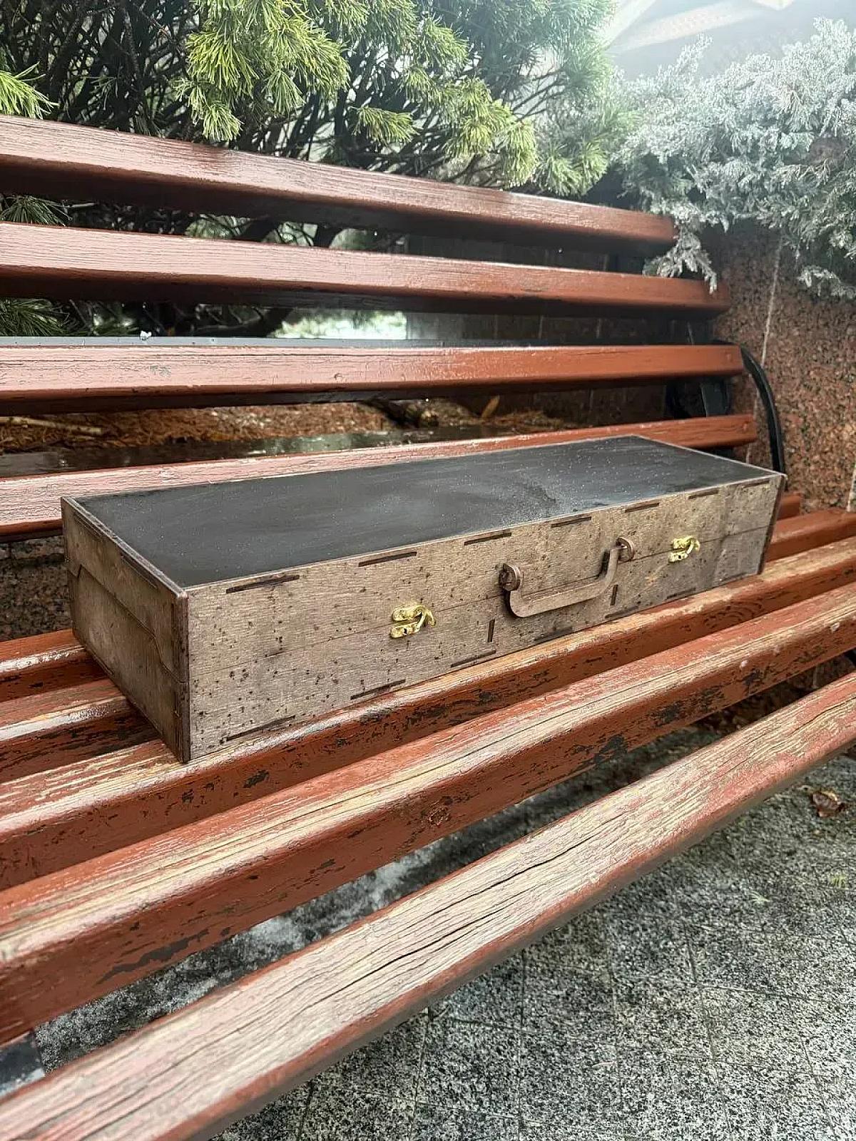 Кейс із фанери «Case-13» з набором шампурів