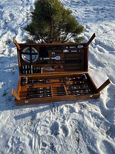 Набір шампурів "ЧИКАГО" у дерев'яному кейсі