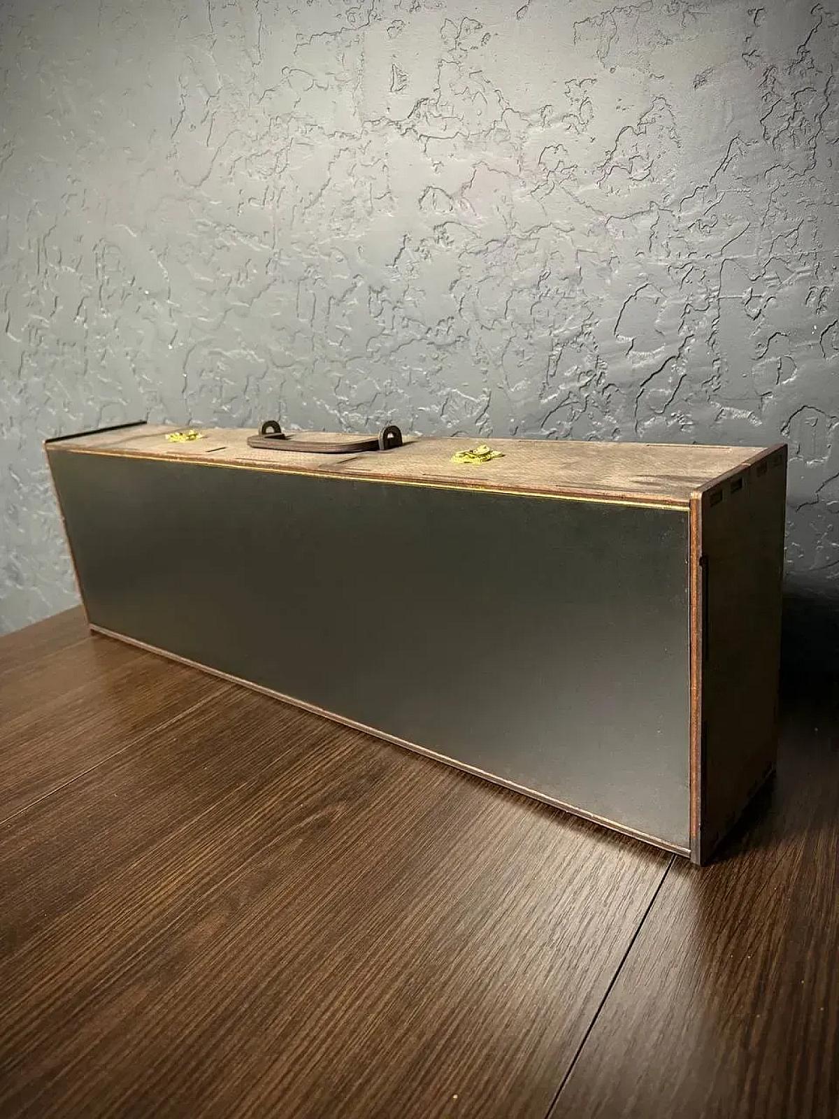 Кейс із фанери "Case-9" з набором шампурів