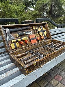 Дерев'яний кейс із набором шампурів "ROYAL GRILL"