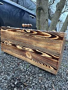 Дерев'яний кейс із набором шампурів «ХОРТИЦЯ»