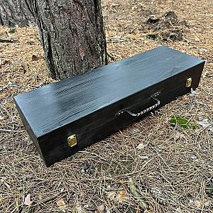 Дерев'яний кейс із набором шампурів «МАЯК»