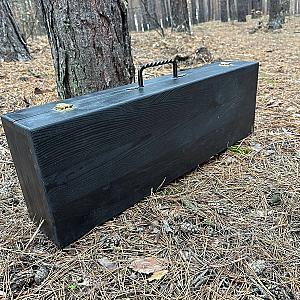 Дерев'яний кейс із набором шампурів «МАЯК»