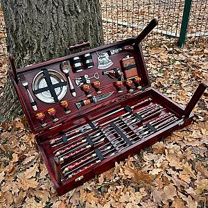 «КНЯЗЬ» — дерев’яний кейс із набором шампурів