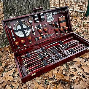 «КНЯЗЬ» — дерев’яний кейс із набором шампурів