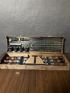 Кейс із фанери "Case-10" з набором шампурів