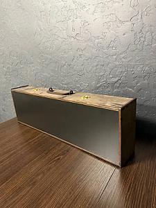 Кейс із фанери "Case-10" з набором шампурів