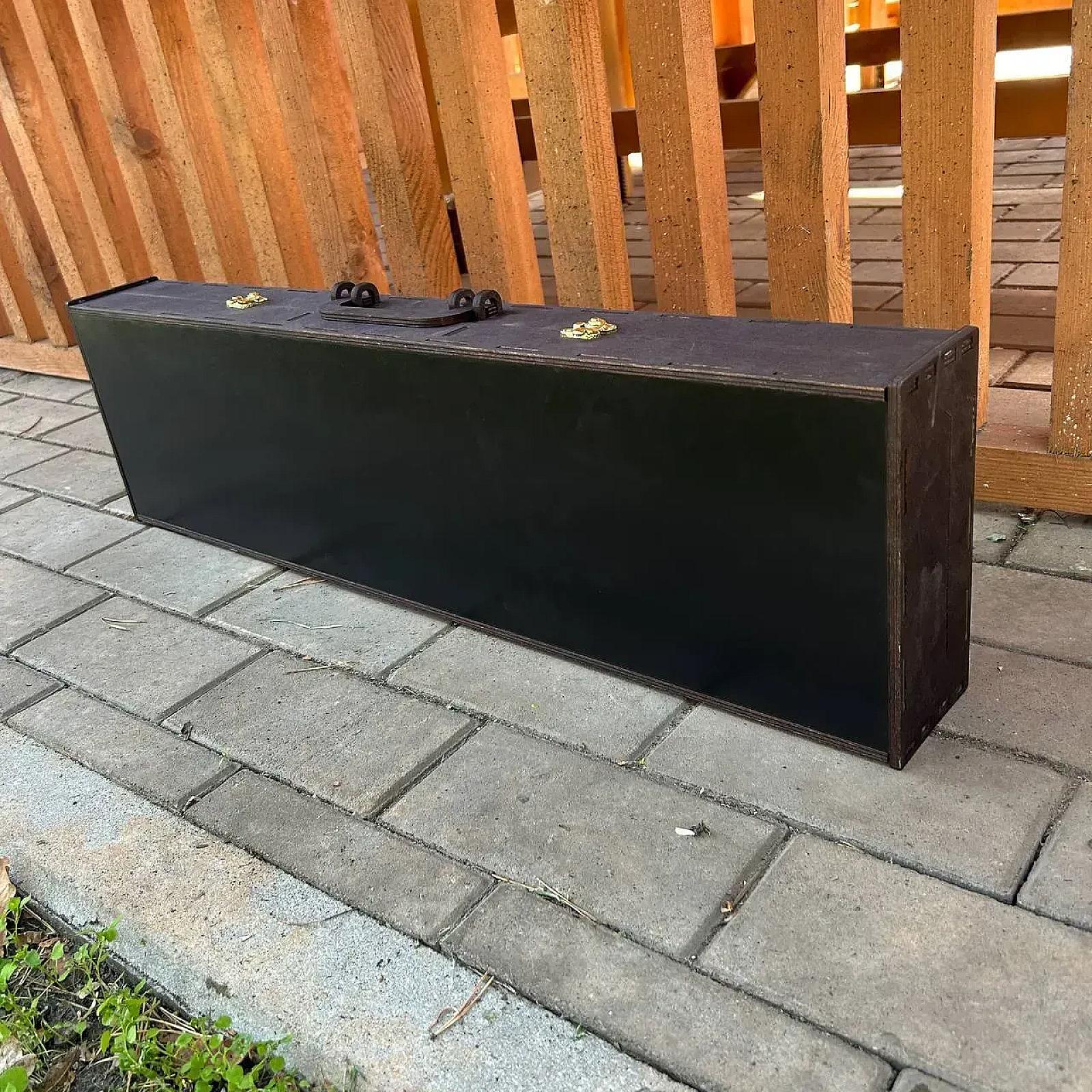 Набір шампурів «ВЕЖА» у кейсі з фанери