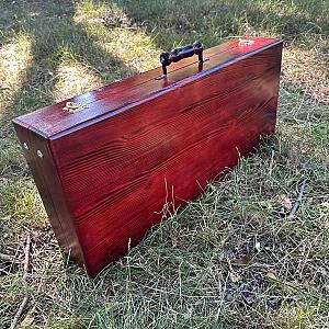 Дерев’яний кейс із набором шампурів «РУБІН»